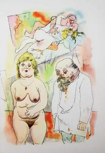 Grosz, George.  Ecce homo. Malik-Verlag 1923 ERSTE AUSGABE Erotica