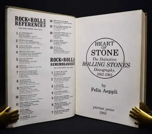 Rolling Stones – Aeppli, Heart of stone 1985 CATALOGUE RAISONNE WERKVERZEICHNIS