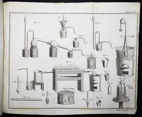 Lavoisier, Traite elementaire de chimie - 1789 CHEMIE CHEMICS