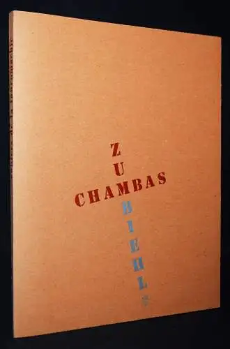 Zumbiehl, Trois de chute NUMMERIERT 1/150 SIGNE ORIG.-ZEICHNUNG  J.-P. Chambas