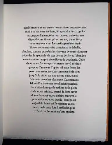 Zumbiehl, Trois de chute NUMMERIERT 1/150 SIGNE ORIG.-ZEICHNUNG  J.-P. Chambas