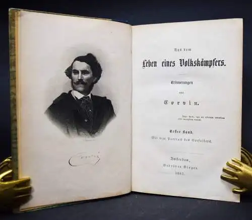 Corvin-Wiersbitzki, Aus dem Leben eines Volkskämpfers - 1861 REVOLUTION 1848