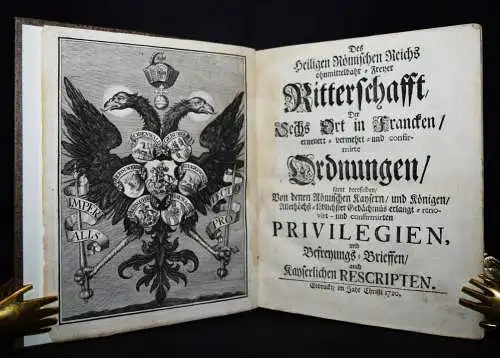 Burgermeister, Des Heiligen Römischen...Ritterschafft 1720 BAVARICA FRANKEN