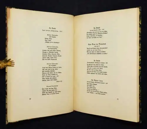 Fontane – Krammer, Theodor Fontanes engere Welt 1920 VORZUGSAUSGABE 1/150 Ex