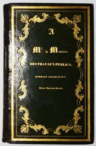 Van den Broeck, Traite abrege de docimasie 1841 - dedicace Charles Rogier CHIME