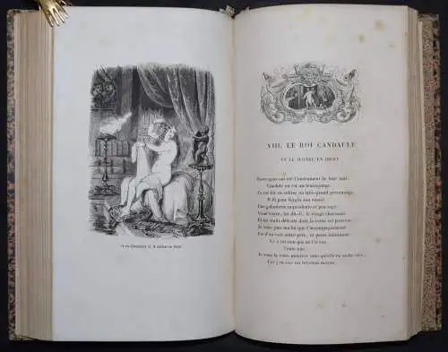 LA FONTAINE - CONTES ET NOUVELLES - 1839