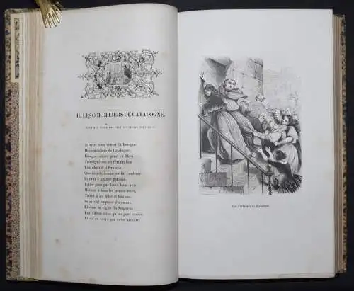 LA FONTAINE - CONTES ET NOUVELLES - 1839