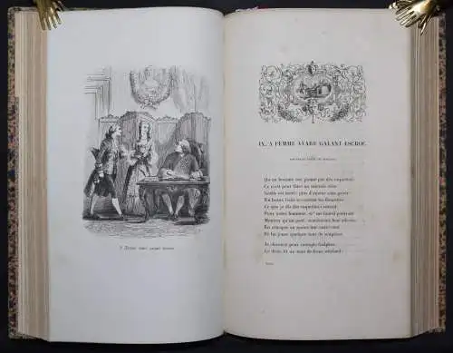 LA FONTAINE - CONTES ET NOUVELLES - 1839