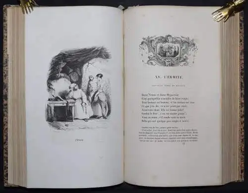 LA FONTAINE - CONTES ET NOUVELLES - 1839