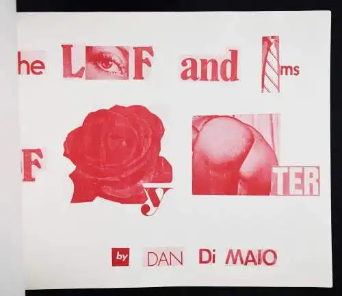 Di Maio, Dan. The life and times of Rosy Aster - 1971 EROTICA-REBUS POP-KULTUR