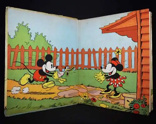 Disney, Mickey, Hop-la ! - Hachette 1934 MICKEY MOUSE POP-UP-SPIELBILDERBUCH