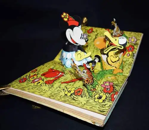 Disney, Mickey, Hop-la ! - Hachette 1934 MICKEY MOUSE POP-UP-SPIELBILDERBUCH