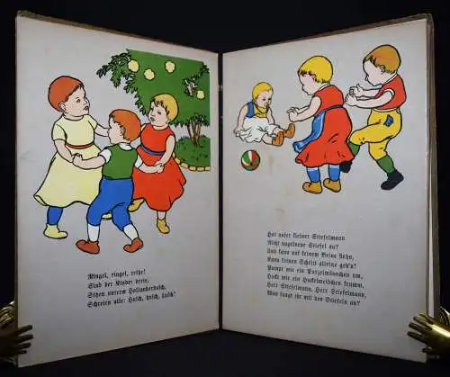 Böhm, Hotte hotte Reiter - 1910 JUGENDSTIL-KLEINKIND-BILDERBUCH REIME