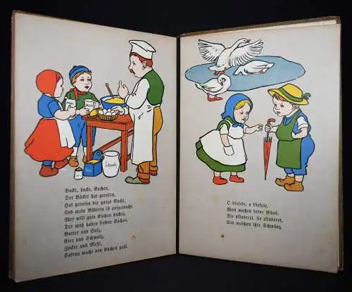 Böhm, Hotte hotte Reiter - 1910 JUGENDSTIL-KLEINKIND-BILDERBUCH REIME