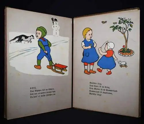 Böhm, Hotte hotte Reiter - 1910 JUGENDSTIL-KLEINKIND-BILDERBUCH REIME