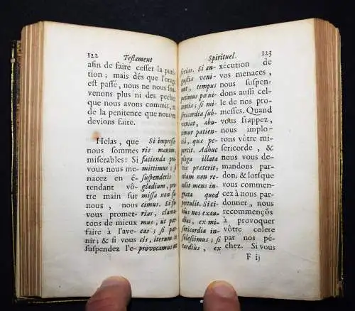 Lalemant, Pierre. Testament spirituel - 1669 MEMENTO MORI TOD STERBEN