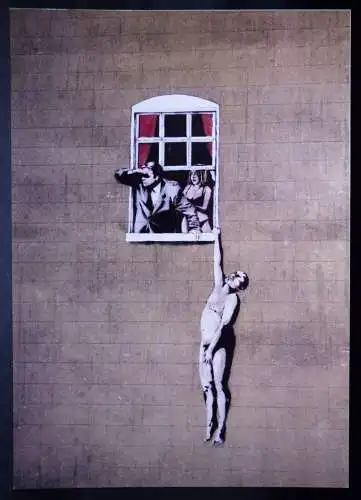 Banksy, Portfolio.  8 High-Quality Art Prints - STREET POP-ART GRAFITTI