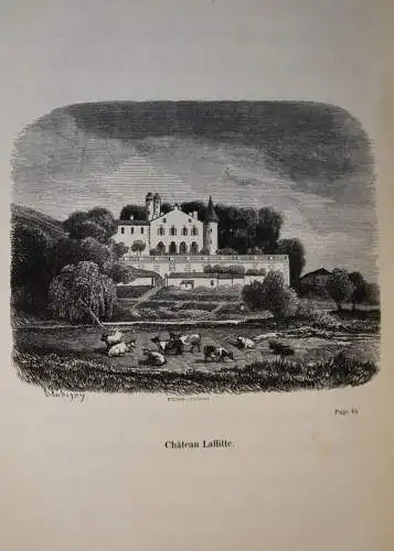 Biarnez, Les grands vins de Bordeaux 1849 ERSTE AUSGABE - ÖNOLOGIE WEINBAU WEIN