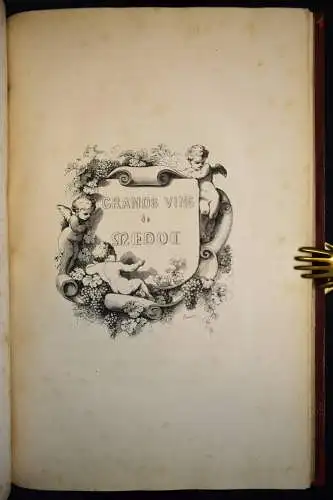 Biarnez, Les grands vins de Bordeaux 1849 ERSTE AUSGABE - ÖNOLOGIE WEINBAU WEIN