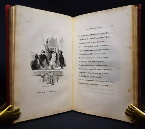 Biarnez, Les grands vins de Bordeaux 1849 ERSTE AUSGABE - ÖNOLOGIE WEINBAU WEIN