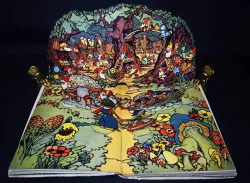 Disney, Mickey Mouse presents his Silly Symphonies - um 1935 POP-UP-BOOK