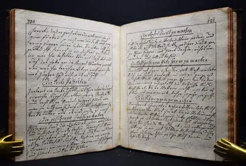 SCHÖNE KOCHBUCH-HANDSCHRIFT um 1780 - Koch Buch, Österreich