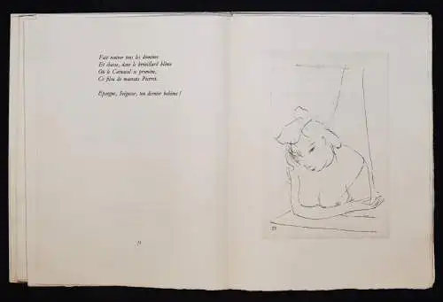 Carco, Francis. La Boheme et mon coeur 1943 SIGNIERT NUM 1/20  RADIERUNG MATISSE