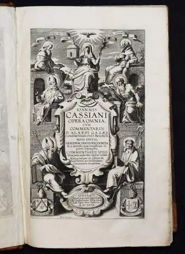 Cassianus, Opera omnia - 1628 ANTIKE KIRCHENGESCHICHTE