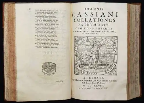 Cassianus, Opera omnia - 1628 ANTIKE KIRCHENGESCHICHTE