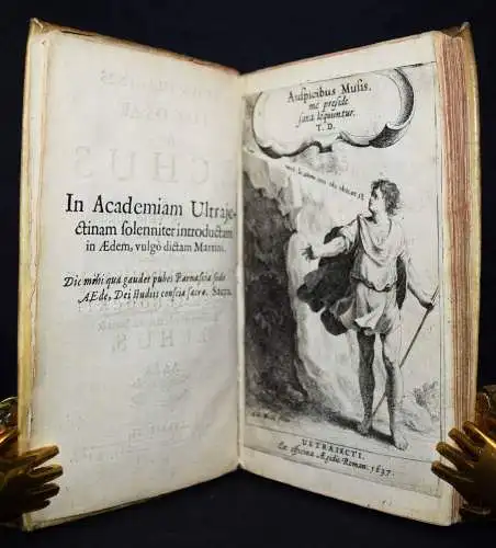 Schoock, Lusus imaginis iocosae 1638 ECHO AKUSTIK SCHALL ANTHOLOGIE  PHYSIK