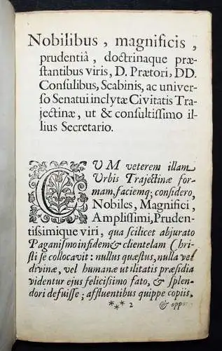 Schoock, Lusus imaginis iocosae 1638 ECHO AKUSTIK SCHALL ANTHOLOGIE  PHYSIK