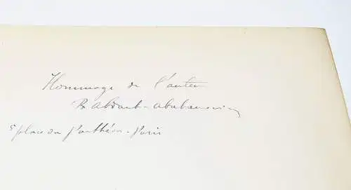 Abdank-Abakanowicz, Les integraphes 1886 SIGNIERT WIDMUNG GEOMETRIE MATHEMATIK