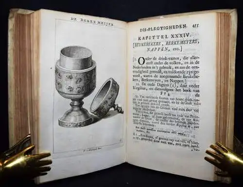 Alkemade, Nederlands displegtigheden 1732 DRINKING CUSTOMS ETHNOLOGY TRINKSITTEN