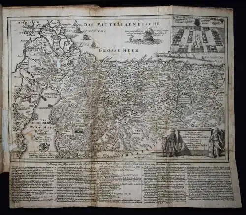 Flavius, Sämmtliche Wercke - 1735 - JUDEN - JUDAICA - ORIENT