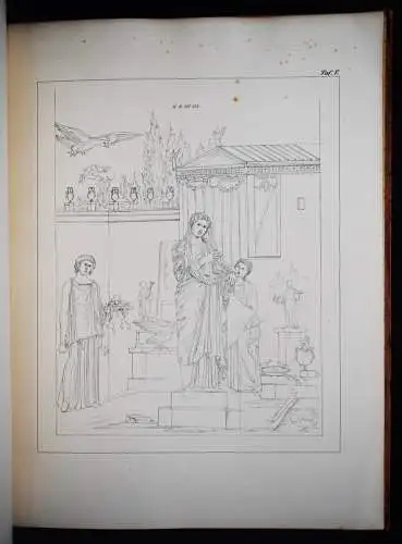 Helbig, Wandgemälde der vom Vesuv verschütteten Städte Campaniens 1868 ERSTE AUS