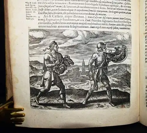 Lipsius, De militia Romana libri quinque PLANTIN 1598 MILITARIA RÖMISCHES REICH