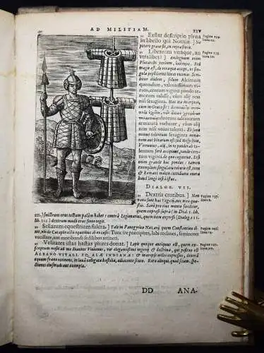 Lipsius, De militia Romana libri quinque PLANTIN 1598 MILITARIA RÖMISCHES REICH