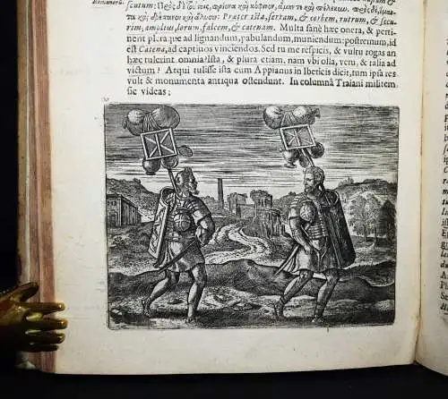 Lipsius, De militia Romana libri quinque PLANTIN 1598 MILITARIA RÖMISCHES REICH