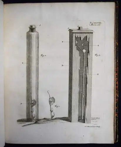 Bonnet, Recherches sur l’usage des feuilles dans les plantes 1754 BOTANIK