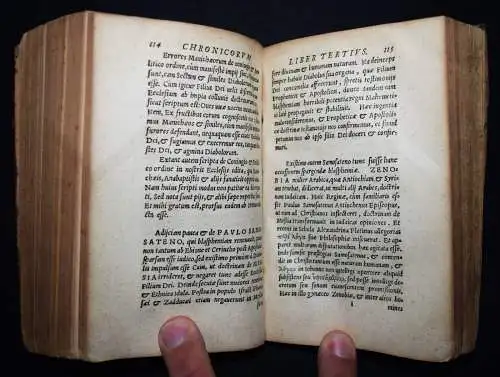 Melanchthon, Prima (et secunda) pars chronici Carionis...1570 WELTGESCHICHTE