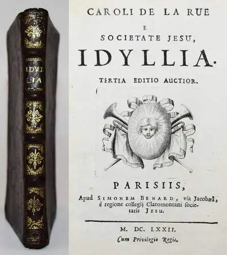 La Rue, Idyllia - 1672 EMBLEMATA EMBLEMATIK EMBLEMLITERATUR