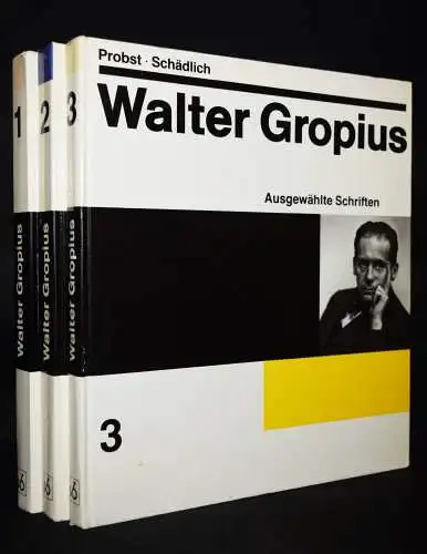 Probst und Schädlich, Walter Gropius. CATALOGUE RAISONNE WERKVERZEICHNIS BAUHAUS