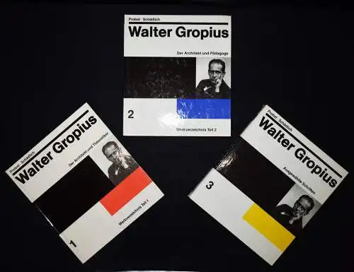 Probst und Schädlich, Walter Gropius. CATALOGUE RAISONNE WERKVERZEICHNIS BAUHAUS