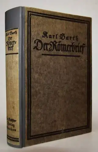 Barth, Karl. Der Römerbrief. Kaiser 1923