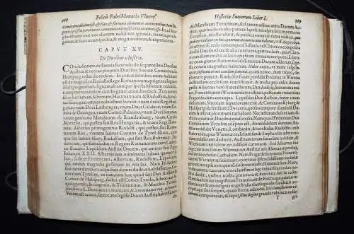 G. v. Haiminsfeld, Svevicarvm rervm scriptores 1605 ALEMANNEN SCHWABEN