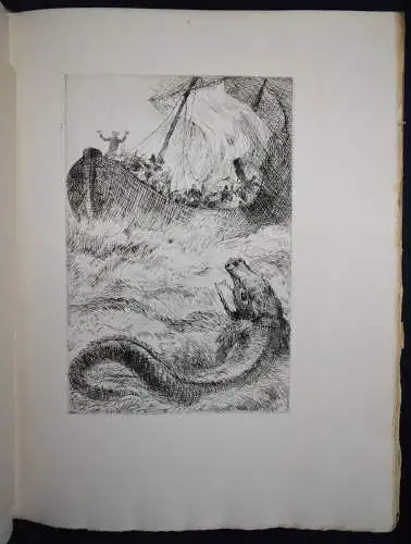 Shakespeare, The tempest 1921 SIGNIERT NUMMERIERT 1/205 PRESSENDRUCK
