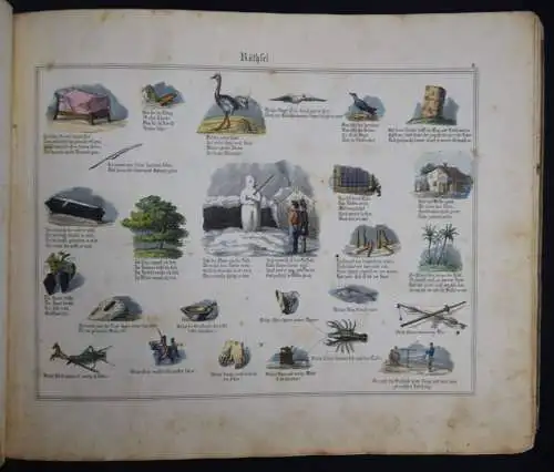 Bilderschatz aus dem Kinder- und Familienleben. BIEDERMEIER KINDERBUCH 1844