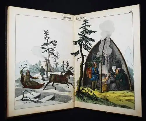 Schmid, Bilder zum Anschauungs-Unterricht. Schreiber 1846 BIEDERMEIER-BILDERBUCH