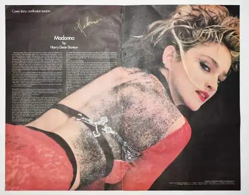 Madonna, Interview Picture Disc SIGNIERT VINYL SCHALLPLATTE