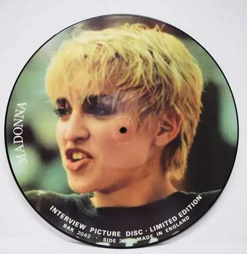 Madonna, Interview Picture Disc SIGNIERT VINYL SCHALLPLATTE